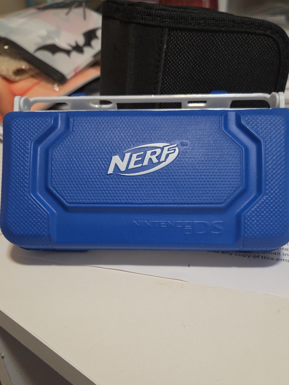 Nerf Blue Hard Shell Nintendo DS Protective Case